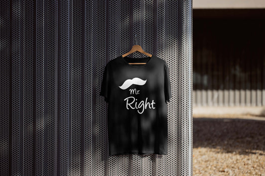 Mr Right Short Sleeve T-Shirt